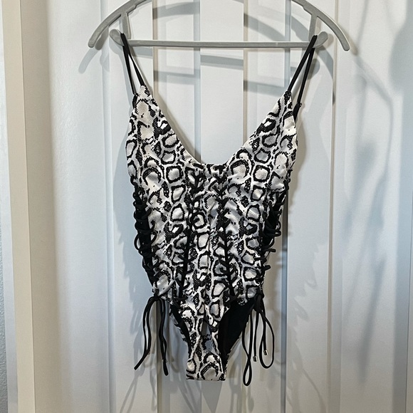 Blue Life Vixen Python One Piece Swimsuit - Picture 2 of 5